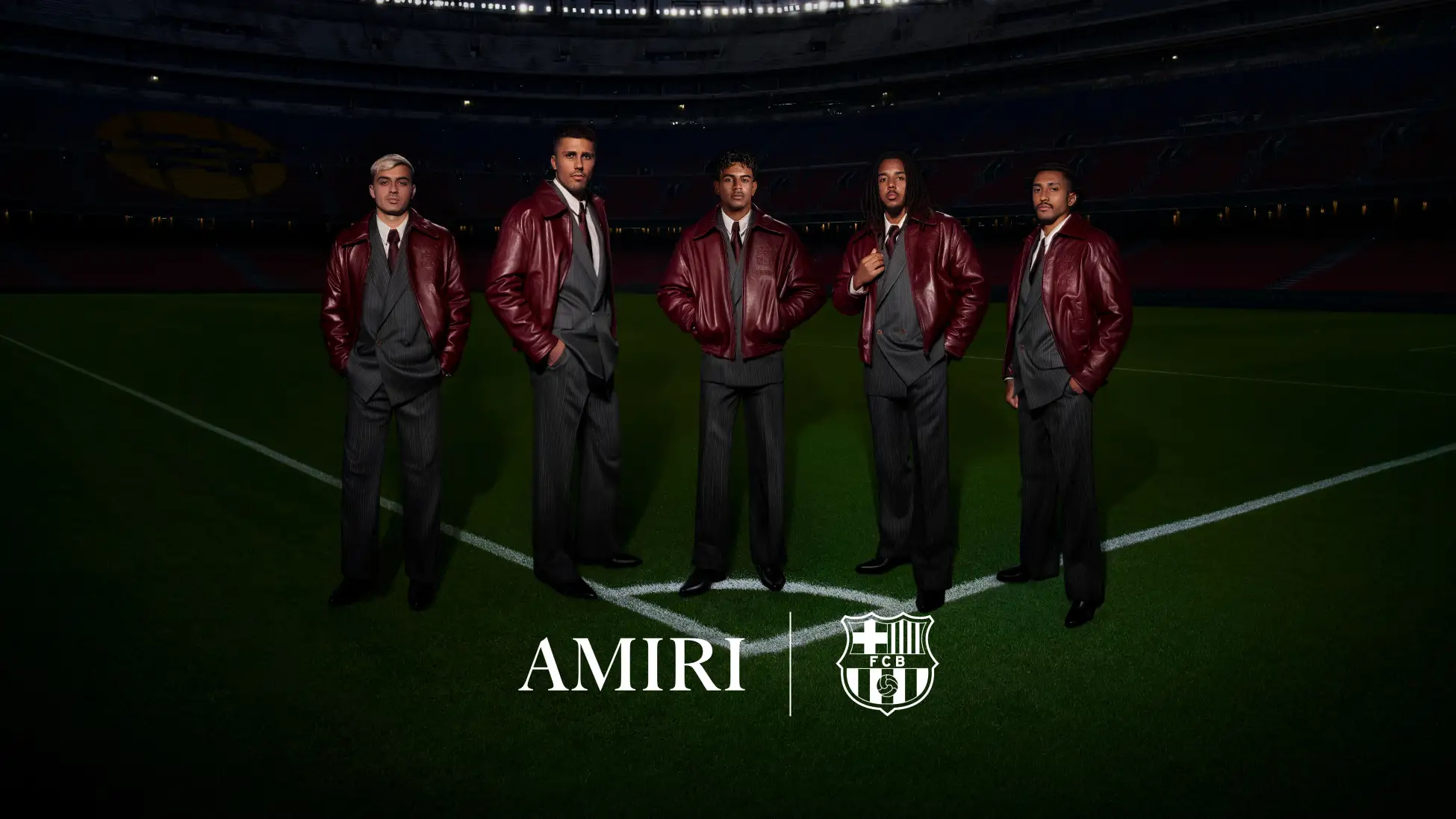 AMIRIとFCバルセロナの第2シーズン公式ビジュアル